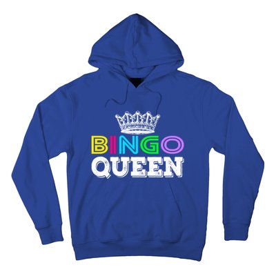 Bingo Gift Queen Funny Bingo Queen Funny Gift Moms Gift Hoodie