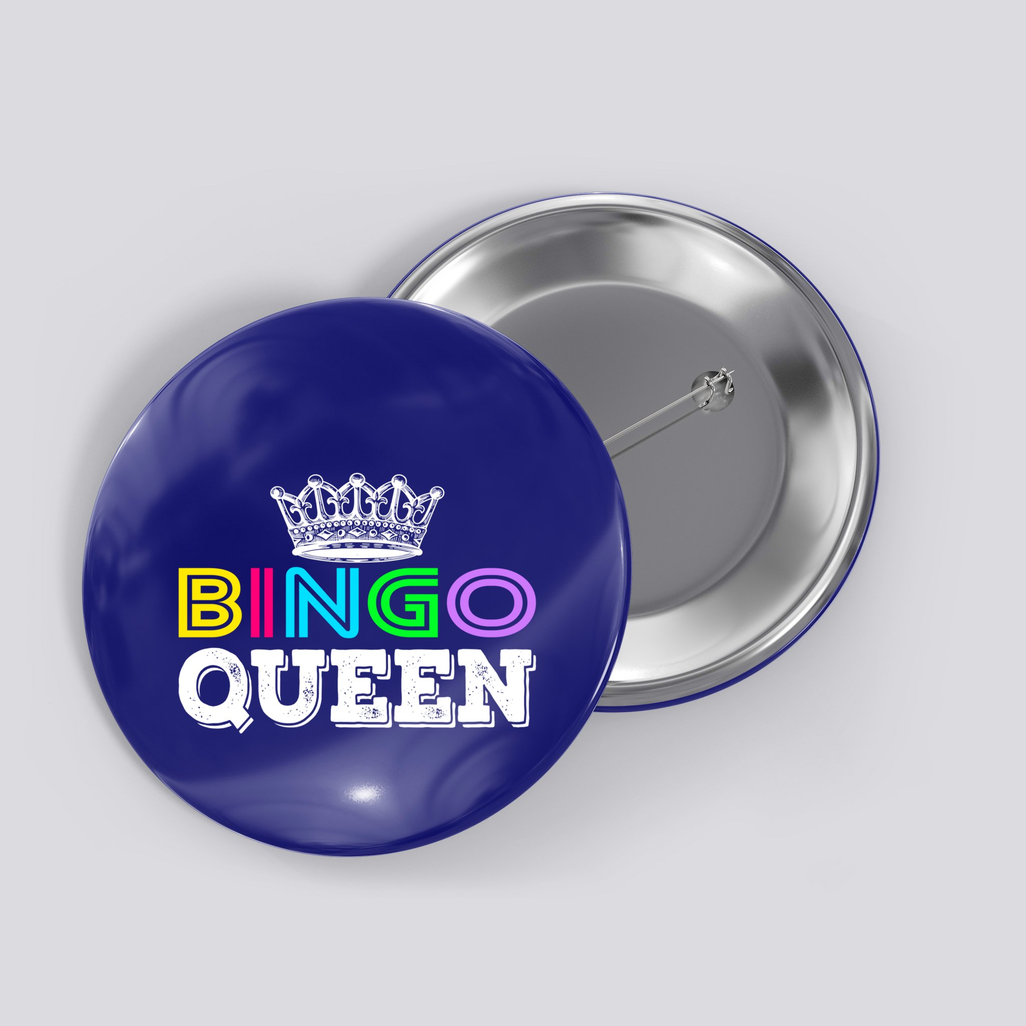 Bingo Gift Queen Funny Bingo Queen Funny Gift Moms Gift Button