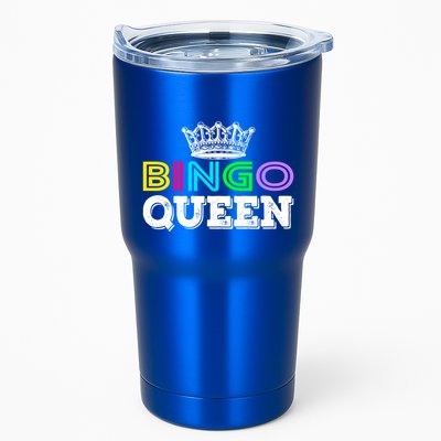 Bingo Gift Queen Funny Bingo Queen Funny Gift Moms Gift Tumbler