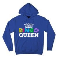 Bingo Gift Queen Funny Bingo Queen Funny Gift Moms Gift Tall Hoodie