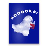 Booooks! Ghost Reading Books Halloween Gift Funny Gift Poster