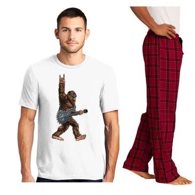 Bigfoot Guitar Rock On Pajama Set