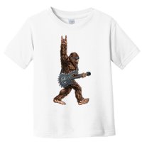 Bigfoot Guitar Rock On Toddler T-Shirt