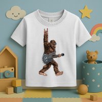 Bigfoot Guitar Rock On Toddler T-Shirt