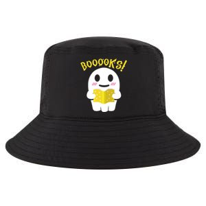 Boooks Ghost Reading Book Cool Gift Halloween Costume Great Gift Cool Comfort Performance Bucket Hat