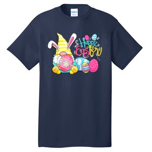 Bunny Gnome Rabbit Eggs Hunting Happy Easter Day Funny Tall T-Shirt