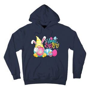 Bunny Gnome Rabbit Eggs Hunting Happy Easter Day Funny Tall Hoodie