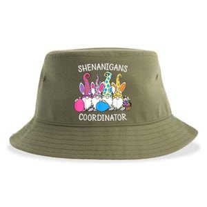 Bunny Gnome Rabbit Eggs Hunting Shenanigans Coordinator Sustainable Bucket Hat