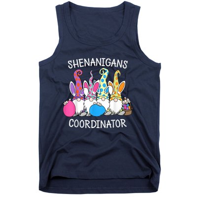 Bunny Gnome Rabbit Eggs Hunting Shenanigans Coordinator Tank Top