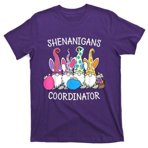 Bunny Gnome Rabbit Eggs Hunting Shenanigans Coordinator T-Shirt