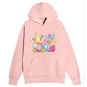 Bunny Gnome Rabbit Eggs Hunting Happy Easter Day Funny Urban Pullover Hoodie