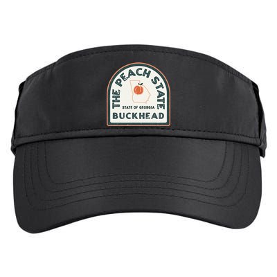 Buckhead Georgia Retro Style Peach State Adult Drive Performance Visor