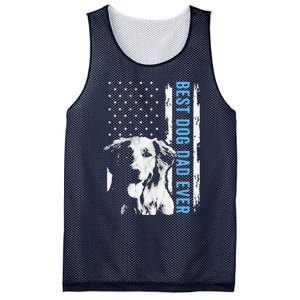 Best Golden Retriever Dad Ever American Flag Dog Dad Mesh Reversible Basketball Jersey Tank