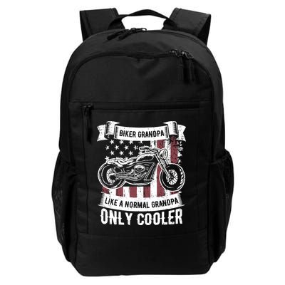 Biker Grandpa Ride Motorcycles Motorcycle Lovers Rider Gift Backpack