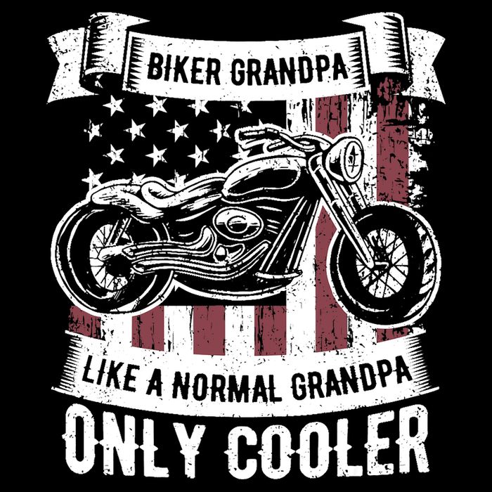 Biker Grandpa Ride Motorcycles Motorcycle Lovers Rider Gift Backpack