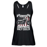 Biker Grandpa Ride Motorcycles Motorcycle Lovers Rider Gift Ladies Essential Flowy Tank