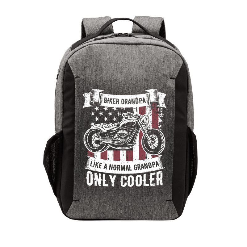 Biker Grandpa Ride Motorcycles Motorcycle Lovers Rider Gift Vector Backpack