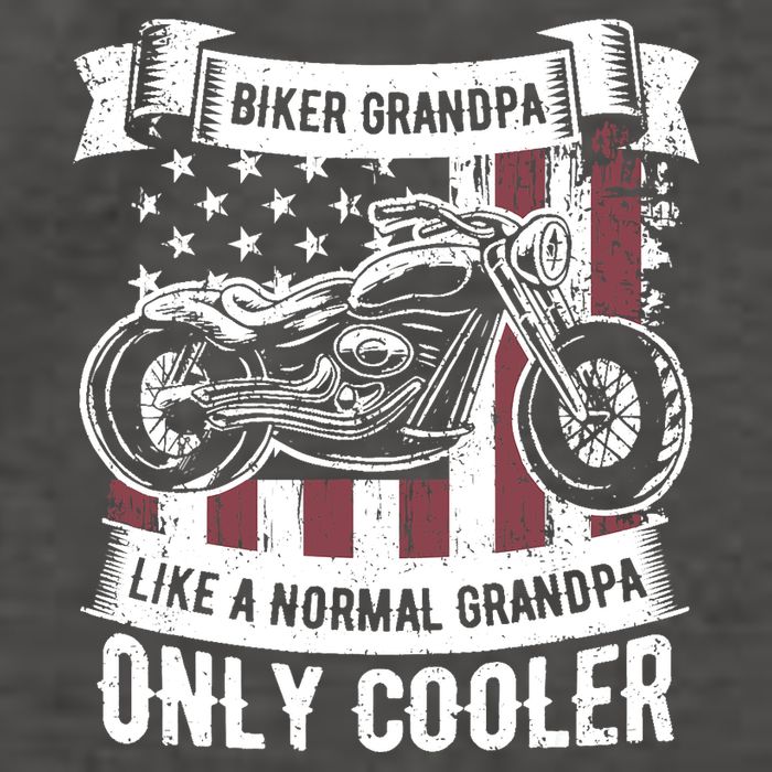 Biker Grandpa Ride Motorcycles Motorcycle Lovers Rider Gift Vector Backpack