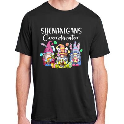 Bunny Gnome Rabbit Eggs Hunting Shenanigans Coordinator Adult ChromaSoft Performance T-Shirt