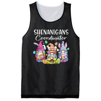 Bunny Gnome Rabbit Eggs Hunting Shenanigans Coordinator Mesh Reversible Basketball Jersey Tank