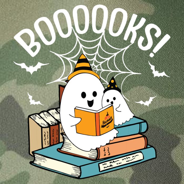 Booooks Ghost Read Books Halloween Funny Legacy Tie Dye Trucker Hat