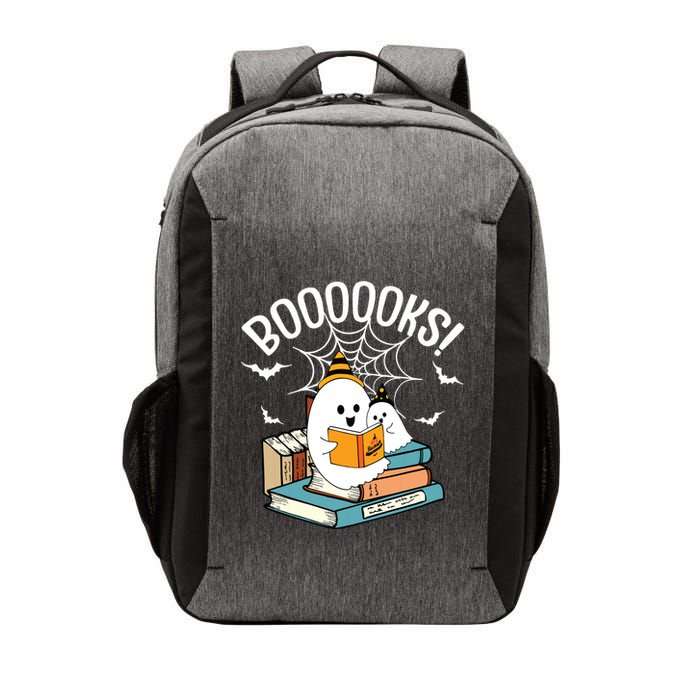 Booooks Ghost Read Books Halloween Funny Vector Backpack