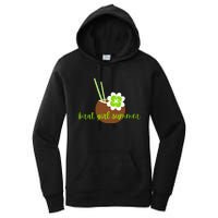 Brat Girl Summer Kamala Is Brat Lime Green Coconut Tree 24 Women's Pullover Hoodie