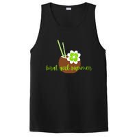 Brat Girl Summer Kamala Is Brat Lime Green Coconut Tree 24 PosiCharge Competitor Tank