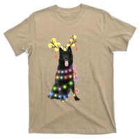 Black German Shepherd Blinker Dog T-Shirt