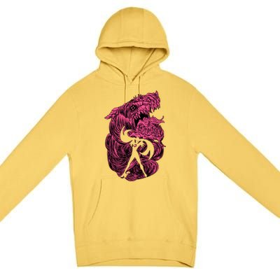 Bayonetta Gomorrah Summon Premium Pullover Hoodie