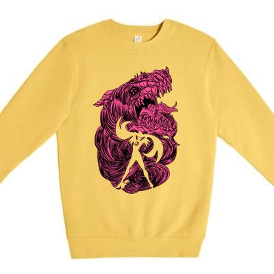 Bayonetta Gomorrah Summon Premium Crewneck Sweatshirt