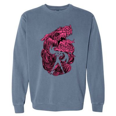 Bayonetta Gomorrah Summon Garment-Dyed Sweatshirt