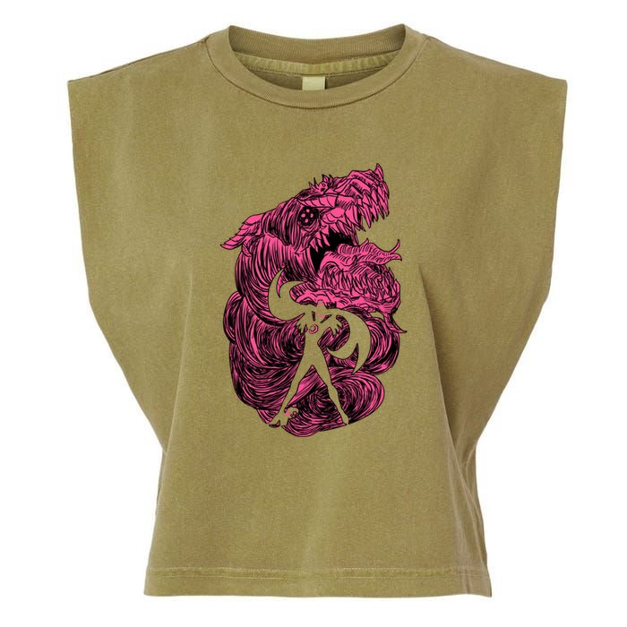 Bayonetta Gomorrah Summon Garment-Dyed Women's Muscle Tee