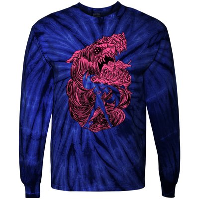 Bayonetta Gomorrah Summon Tie-Dye Long Sleeve Shirt