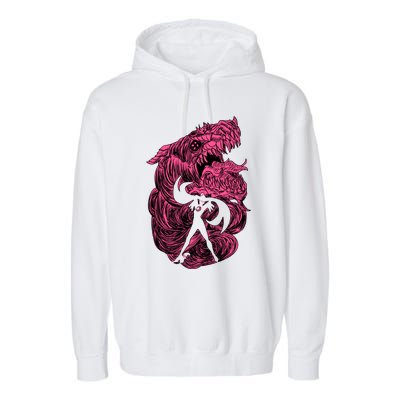 Bayonetta Gomorrah Summon Garment-Dyed Fleece Hoodie