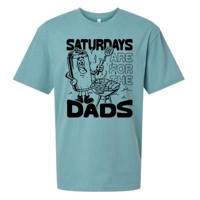 Bbq Grill Saturdays Are For The Dads Sueded Cloud Jersey T-Shirt