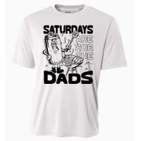 Bbq Grill Saturdays Are For The Dads Cooling Performance Crew T-Shirt