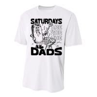 Bbq Grill Saturdays Are For The Dads Performance Sprint T-Shirt