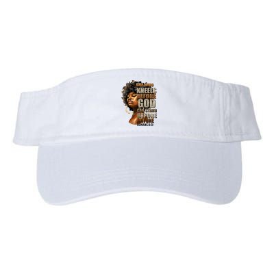 Black Girl She Who Kneels Before God Christian Afro Visor