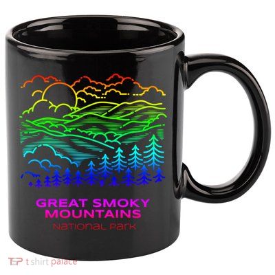 Best Great Smoky Mountains National Park Hike Gift 11oz C Handle Ceramic Mug