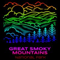 Best Great Smoky Mountains National Park Hike Gift Drawstring Bag