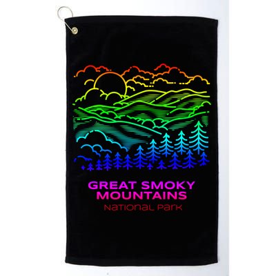 Best Great Smoky Mountains National Park Hike Gift Golf Towel