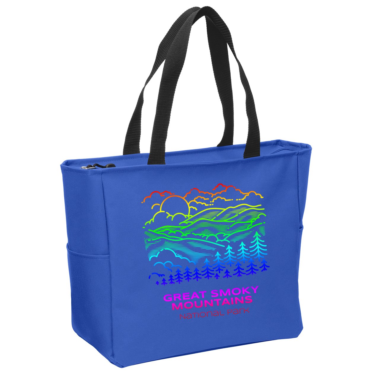 Best Great Smoky Mountains National Park Hike Gift Zip Tote Bag