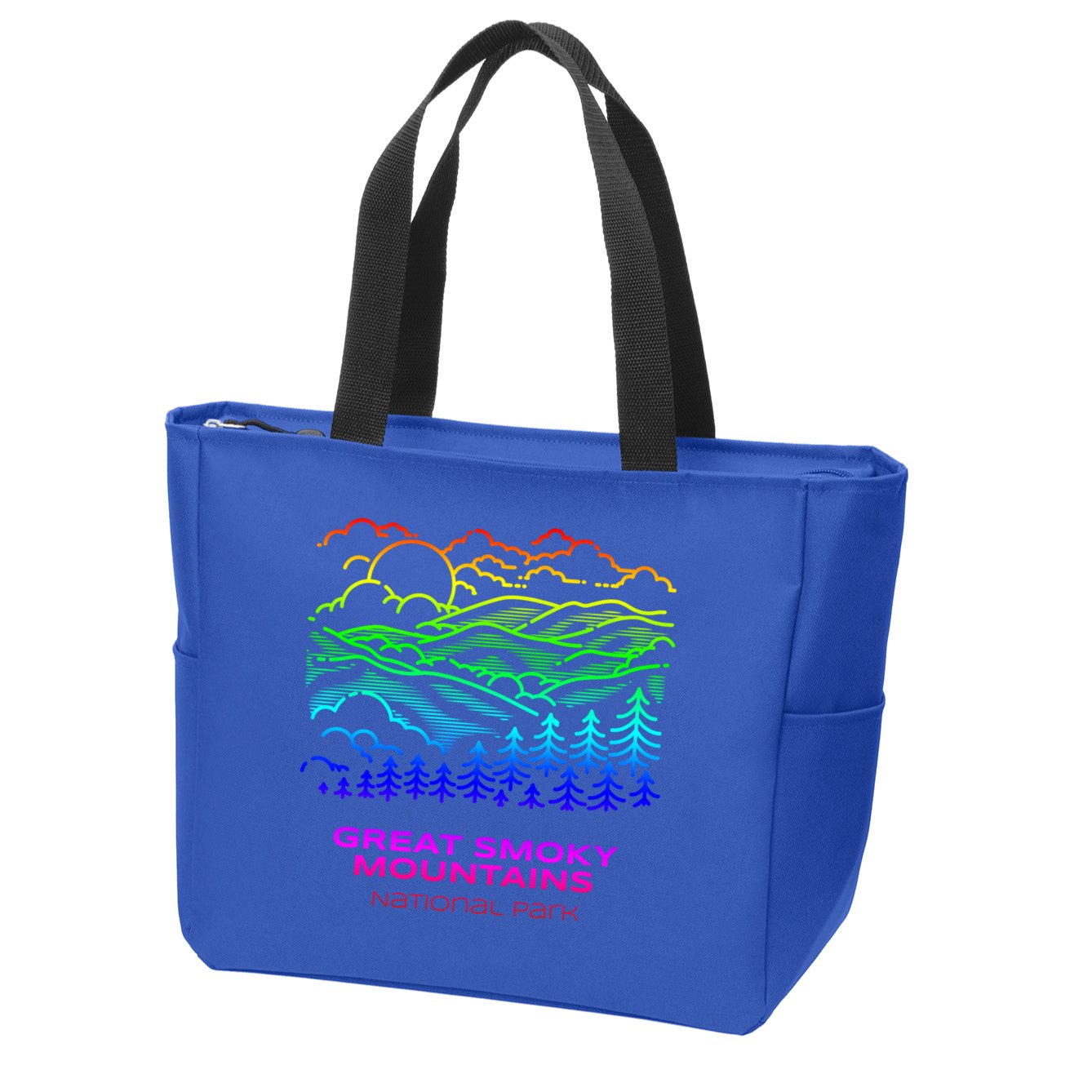 Best Great Smoky Mountains National Park Hike Gift Zip Tote Bag