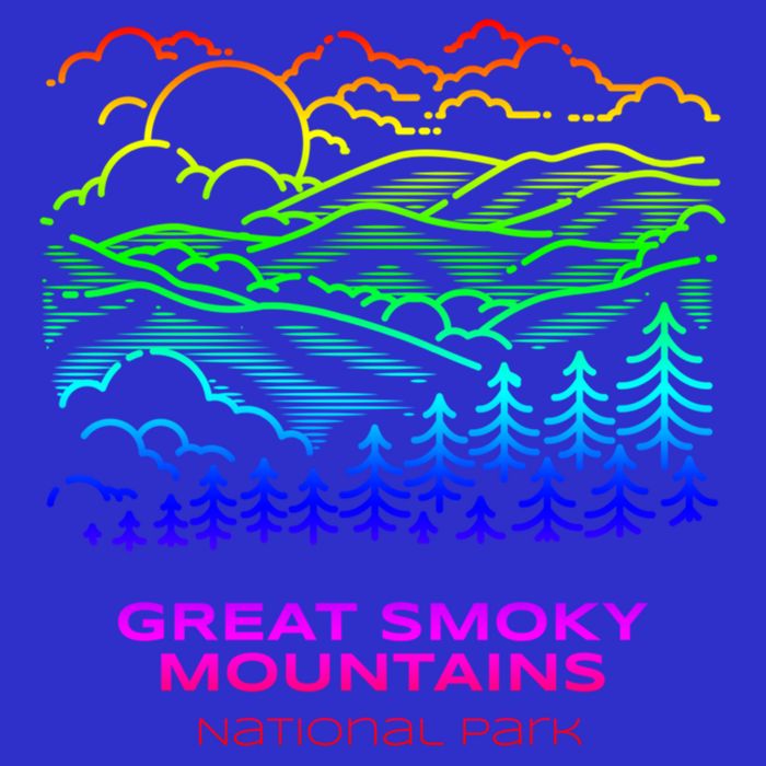 Best Great Smoky Mountains National Park Hike Gift Zip Tote Bag