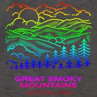 Best Great Smoky Mountains National Park Hike Gift Vector Backpack