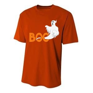 Buh Ghost Scary Halloween Sweet Or Treat Gift Performance Sprint T-Shirt