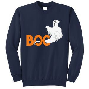 Buh Ghost Scary Halloween Sweet Or Treat Gift Tall Sweatshirt