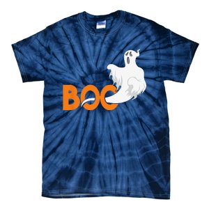 Buh Ghost Scary Halloween Sweet Or Treat Gift Tie-Dye T-Shirt