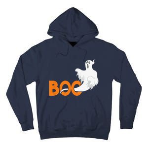 Buh Ghost Scary Halloween Sweet Or Treat Gift Tall Hoodie